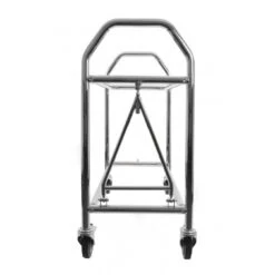 BG RACING - Chariot à Pneus Bas à 2 étages Inox -Mecanique Technologie Boutique bg racing 2 tiers wheel tyre trolley low version s 2 6