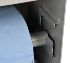 Station Murale De Lavage Des Mains Savon / Papier / Gants - Grise - BG RACING -Mecanique Technologie Boutique bg racing hand wash station powder coated 2 1