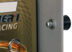 Etagere Murale Atelier Avec Tablette Repliable - Grise BG RACING -Mecanique Technologie Boutique bg racing utility cabinet powder coated 6 1