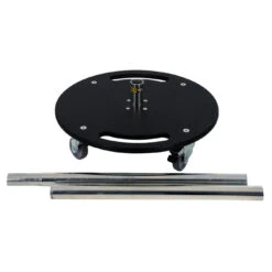 BG RACING - Chariot à Pneus Cylindrique 535mm Inox -Mecanique Technologie Boutique bg racing wheel and tyre dolly with pole 535 mm st 2 2