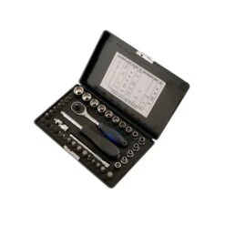 Coffret De Douilles LASER AND TOOLS 1/4" - 40 Pièces -Mecanique Technologie Boutique laser and tools alldrive socket set 1 4 40 pieces 2