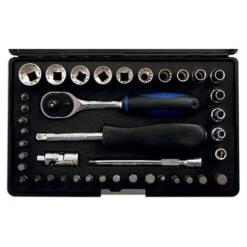 Coffret De Douilles LASER AND TOOLS 1/4" - 40 Pièces -Mecanique Technologie Boutique laser and tools alldrive socket set 1 4 40 pieces 3